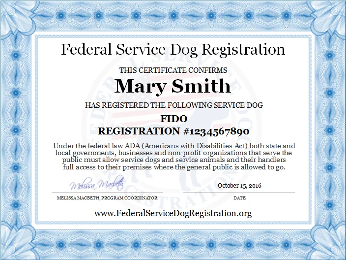 ### Cat accessoriesService Dog Registration Digital Certificate (v2)