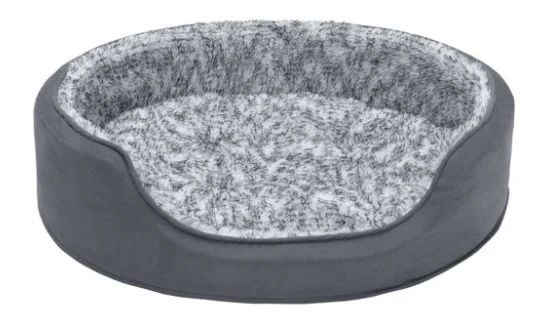 - Cat stress soothing sprayMidwest LG. FUR & SUEDE OVAL CUDDLER W/INSERT PILLOW - STONE GRAY