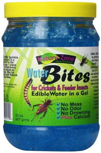 - Remote interactive pet feederNATURE ZONE 1 QT. CRICKET WATER BITES