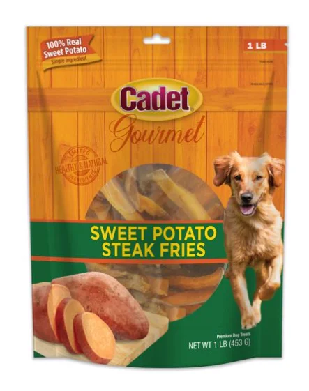  -Anti-scratch scratching board AND cat bed in oneCADET 1 LB. SWEET POTATO STEAK FRIES