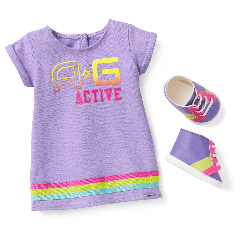 ---Show Your Sporty Side Outfit for 18-inch Dolls