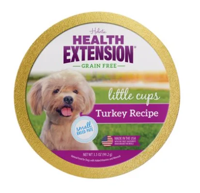 - Cat hair ball removal and hair removal creamHEALTH EXTENSION 3.5 OZ. LITTLE CUPS FOR SMALL BREEDS - TURKEY