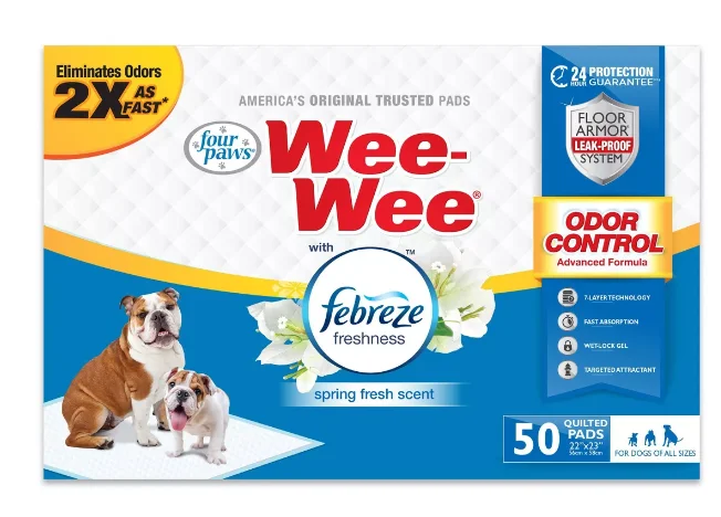  -Non-contact cat thermometerFour Paws Wee-Wee Odor Control with Febreze Freshness Dog Pads - 50ct