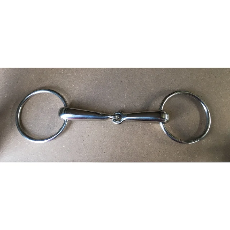 - Chinchilla cooling ice nest ceramic plateSS Loose Ring Thick Hollow  Snaffle Bit 5"