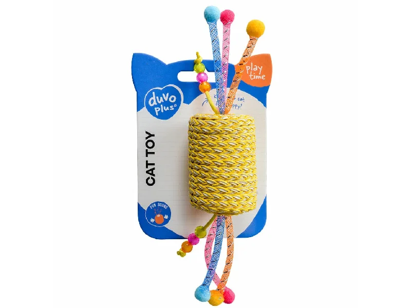 Pet ProductsJolly yellow roll with ropes 22x4,5x4,5cm yellow