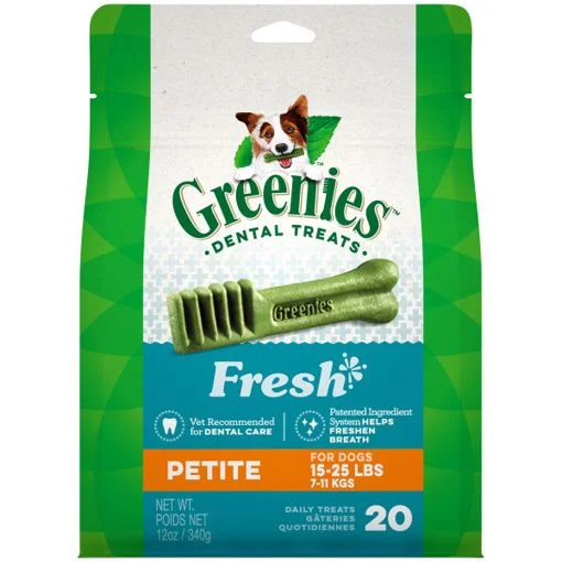 - Pet stroller can be taken on the planeGreenies Mint Treat 12 oz