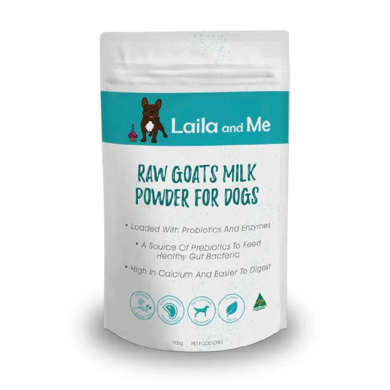 Pet ProductsLaila & Me @ The Dog House : Raw Goats Milk Powder For Dogs