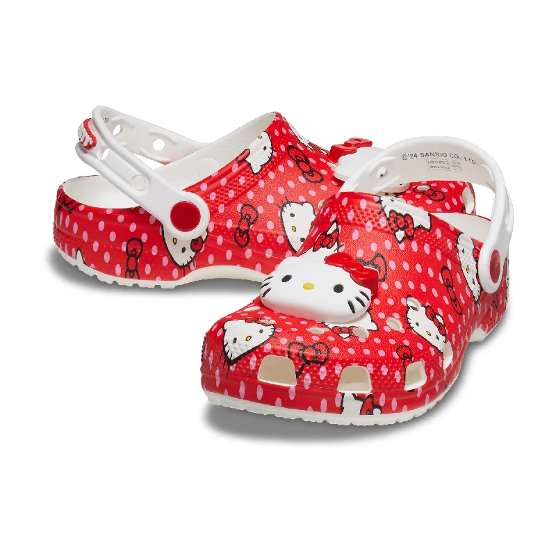 - Automatic temperature adjustment cat bedHello Kitty x Crocs Kids Red Classic Clog