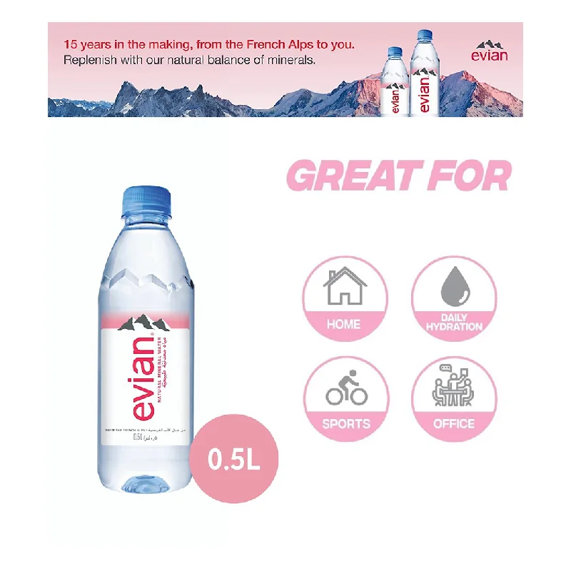 ---Evian Eau Minerale Prestige 50CL