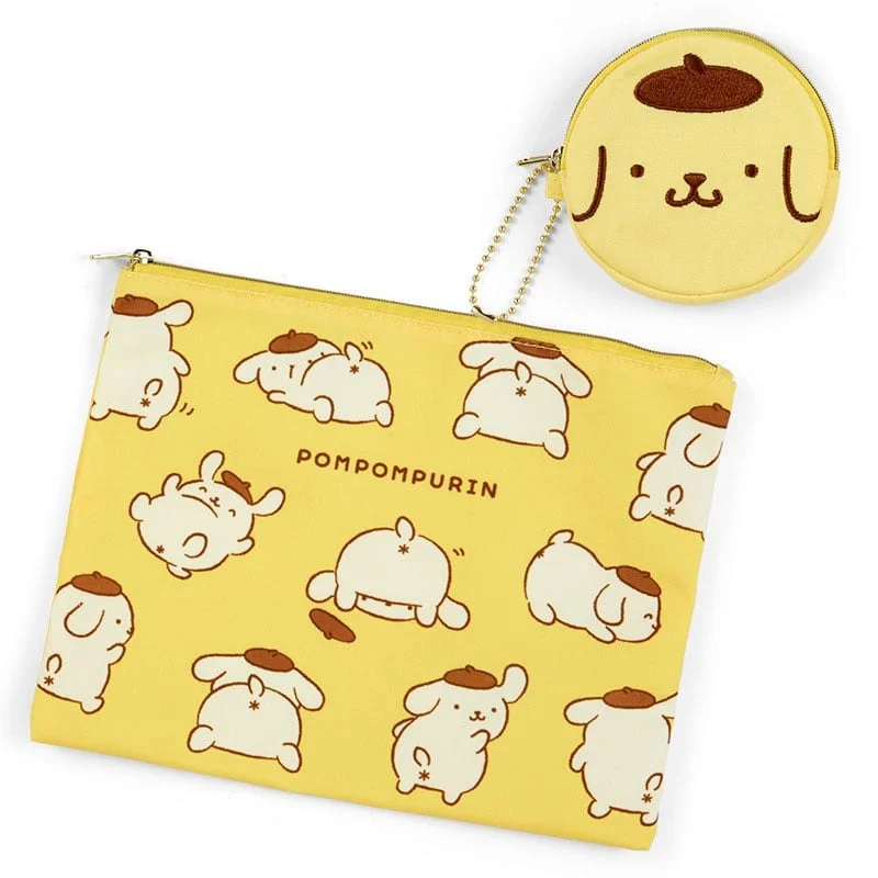 - Chinchilla cooling ice nest ceramic platePompompurin 2-pc Zipper Pouch Set (Oshiri Puri Puri Purin Series)