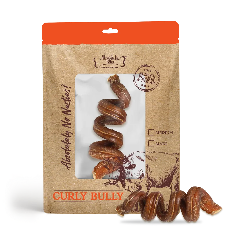 - Weight loss dog foodAbsolute Bites Single Ingredient Dog Chew - Curly Bully Stick Maxi (1pcs) | Dental Care