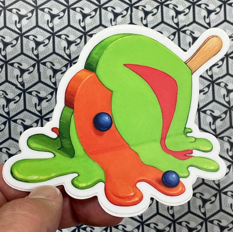 ---TMNT Ninja Turtle Michelangelo Popsicle Sticker by Johnny Acurso