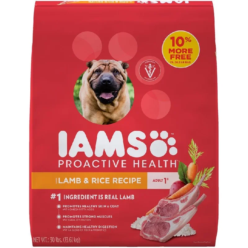 ---Iams ProActive Health Adult Lamb Meal and Rice Formula Dry Dog Food