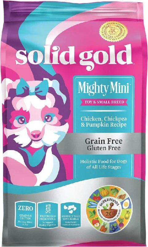 - Cat hair ball removal and hair removal creamSolid Gold Grain Free Mighty Mini Chicken, Chickpea, & Pumpkin Toy & Small Breed Dry Dog Food