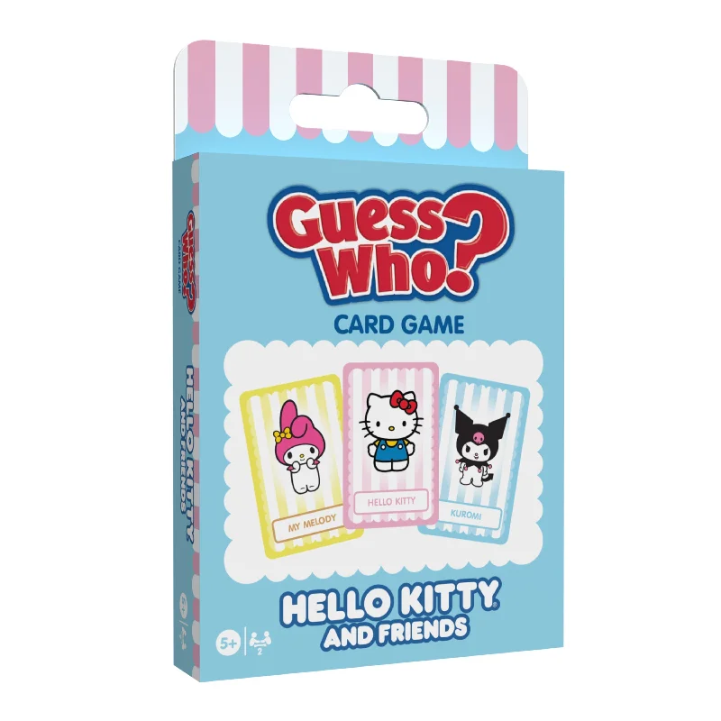 - Remote interactive pet feederHello Kitty and Friends Guess Who? Card Game