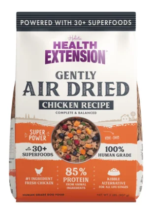 - Pet monitor with cameraHealth Extension Chicken Recipe Non-GMO Air-Dried Dog Food, 2-lb bag