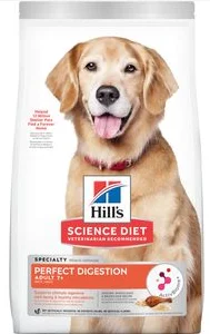 - Pet diabetes prescription foodHill's Science Diet Adult 7+ Perfect Digestion Chicken Dry Dog Food, 3.5 lb. Bag