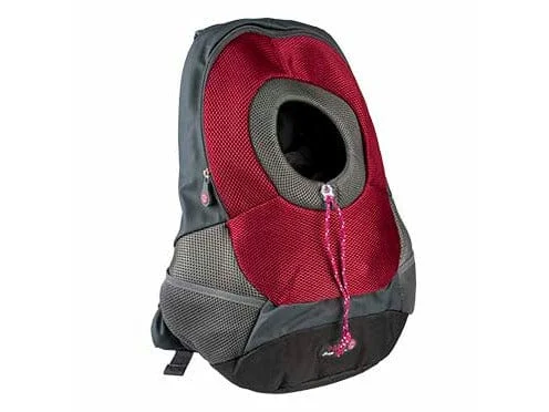  -Non-contact cat thermometerCarrybag Maria Crazy Paws Nylon M - 41,5x17,5x43cm bordeaux