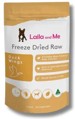 - Pet vitamin complex nutrition tabletsLaila & Me @ The Dog House : Freeze Dried Duck Wings