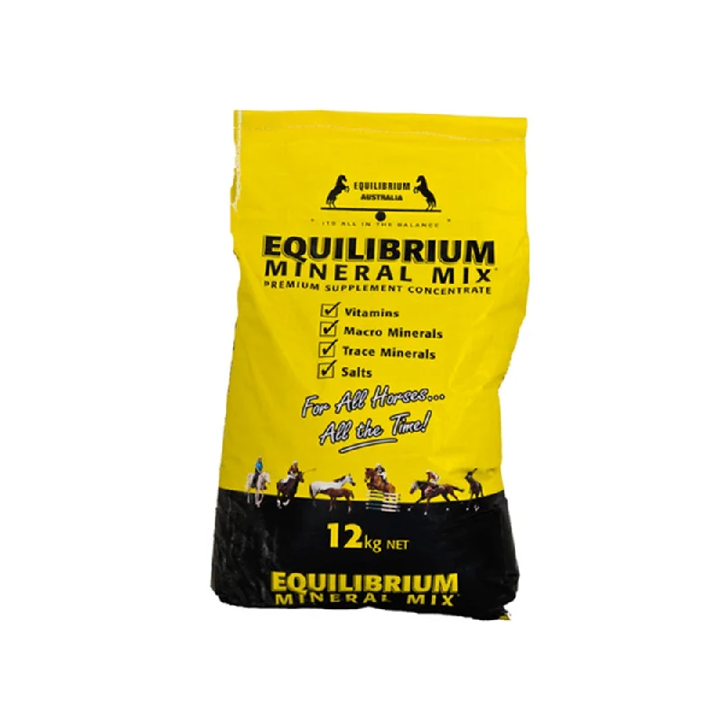 - Pet vitamin complex nutrition tabletsEquilibrium Mineral Mix Yellow 12Kg