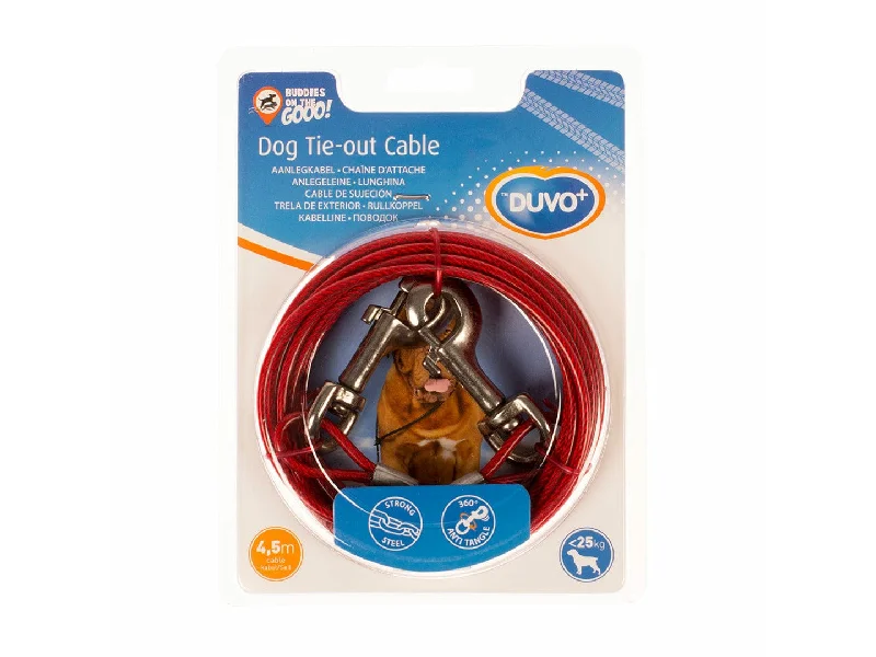 - Natural latex pet mattressTie Out Cable Lightweight 4,5m red