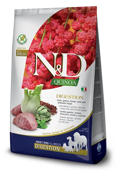 - Crave dog food reviewFarmina N&D Quinoa Digestion Lamb Adult Dog Food