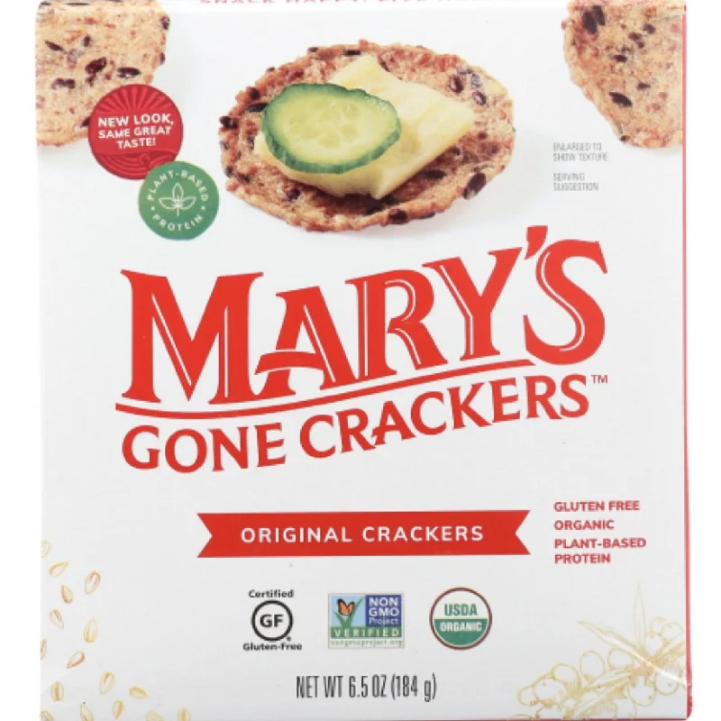 ---Mary's Gone Crackers - Original Crackers, 6.5oz