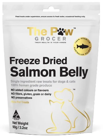 - Elderly dog ​​joint care mattressThe Paw Grocer @ The Dog House : White Label : Freeze Dried Salmon Belly