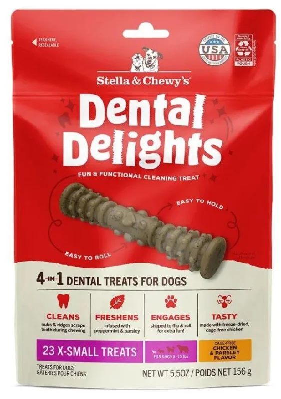 - Air box TSA certified check-inStella & Chewy Dental Delights Dog Dental Treats