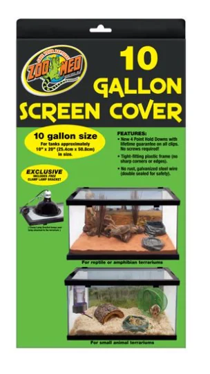  -Non-contact cat thermometerZOO MED 10 GAL. SCREEN COVER W/LAMP BRACKET