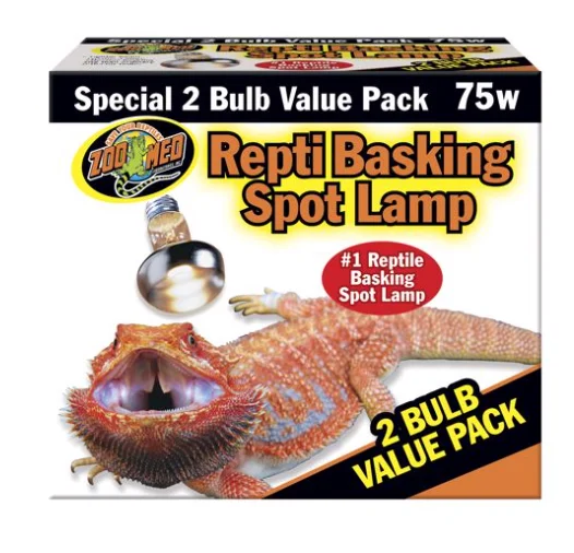 - Pet vitamin complex nutrition tabletsZOO MED 2/75 W. BASKING SPOT LAMP