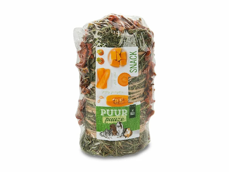 - Custom pet birthday cakePUUR PAUZE HAY ROLL CARROT & PUMPKIN 200gr