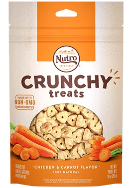 - Winter warm clothes for short-haired dogsNutro Crunchy Treats Chicken & Carrot Flavor (10-oz)