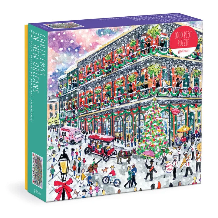 - ​​Christmas pet Christmas clothingMichael Storrings Christmas in New Orleans 1000 Piece Puzzle