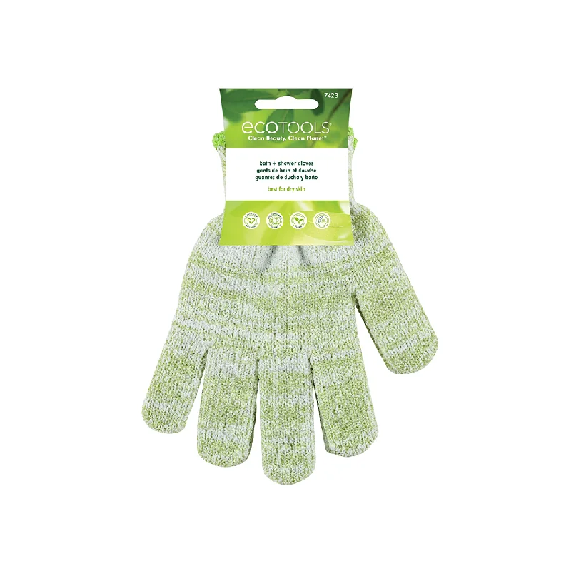 Pet ProductsEco Tools Bath Exfoliating Gloves, Green