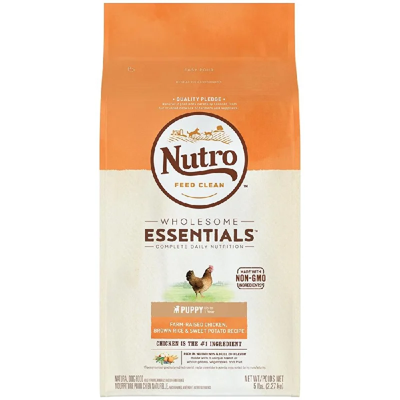 - Pet vitamin complex nutrition tabletsNutro Wholesome Essentials Puppy Farm-Raised Chicken, Brown Rice & Sweet Potato Dry Dog Food