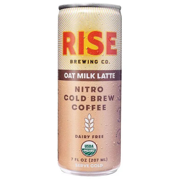 - Air box TSA certified check-inRise Nitro Cold Brew Coffee - Oat Milk Latte, 7oz