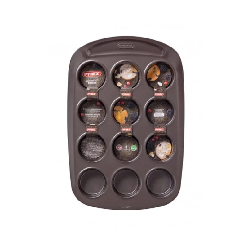 ---Pyrex Easy Grip Muffin Tray