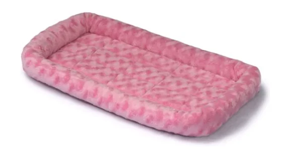 - Winter dog thick down jacketMidwest 18X24 IN. QUIET TIME FASHION BED - PINK