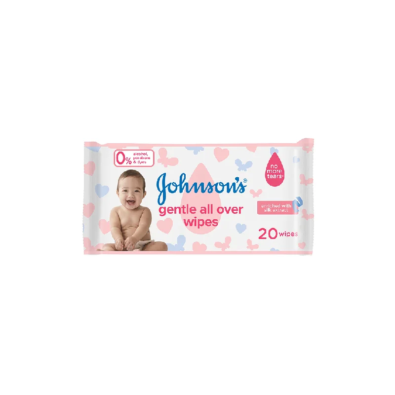 ---Johnson's Baby Wipes Gentle All Over, 20s