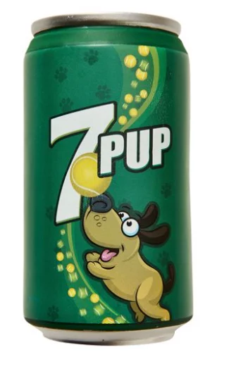 ---ETHICAL 4.5 IN. FUN DRINK 7 PUP CAN