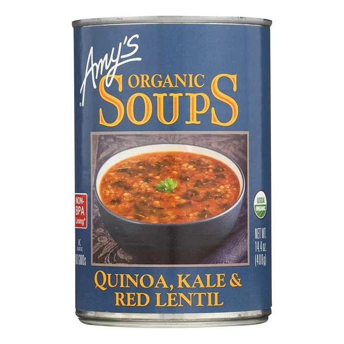 - Summer pet ice matAmy's - Red Lentil Kale Quinoa Soup, 14.4oz