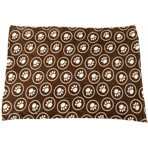 - Cat stress soothing sprayETHICAL 30X40 IN. BLANKET WITH CIRCLES AND PAW DESIGNS - BROWN