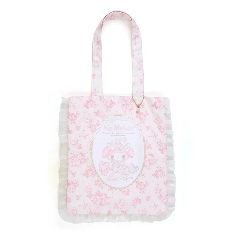 - Teething and chewing toys for puppiesMy Melody Tote Bag (White Strawberry Series)