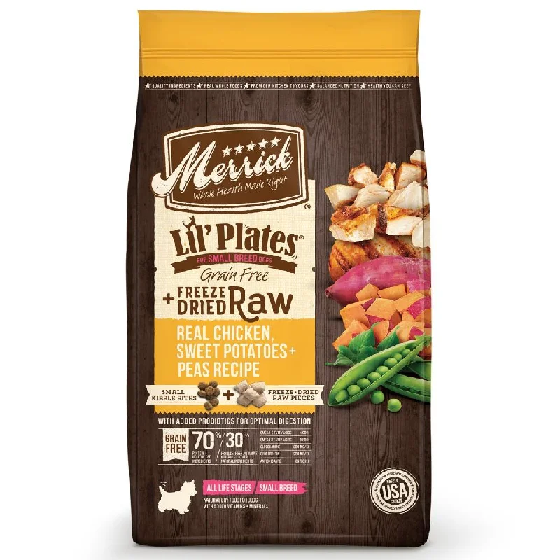 - Winter warm clothes for short-haired dogsMerrick Lil' Plates Grain Free Chicken and Sweet Potato Recipe with Raw Bites Dry Dog Food