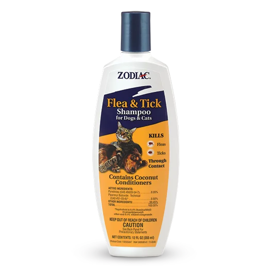 - Automatic temperature adjustment cat bedZODIAC FLEA & TICK SHAMPOO FOR DOGS & CATS (12 oz.)