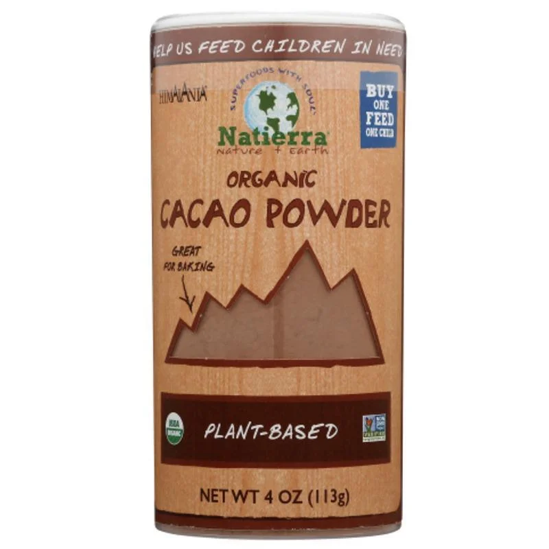 ---Natierra - Cacao Shaker Powder, 4oz