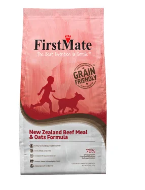 - Winter warm clothes for short-haired dogsFirstMate Grain Friendly New Zealand Beef Meal & Oats Formula Adult Dry Dog Food