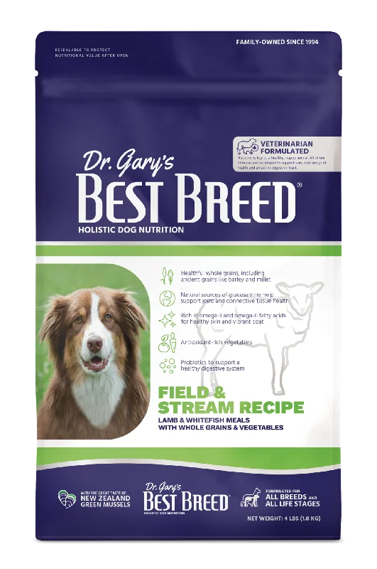 - Degradable pet feces bagDr. Gary's Best Breed Field and Stream Recipe