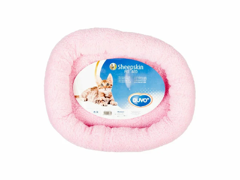 - Pet water dispenser UV sterilization versionSheepskin bed Oval 40x45cm pink